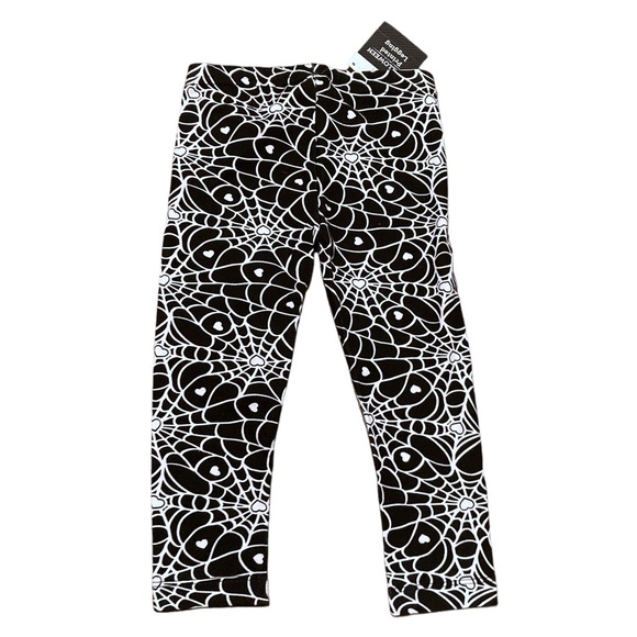 Halloween Graphic Spiderweb Leggings - Picture 1 of 7